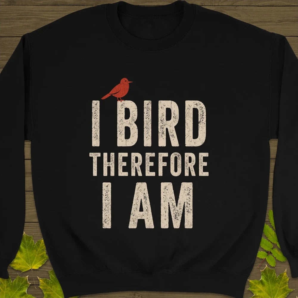 I Bird Crewneck Sweatshirt Black