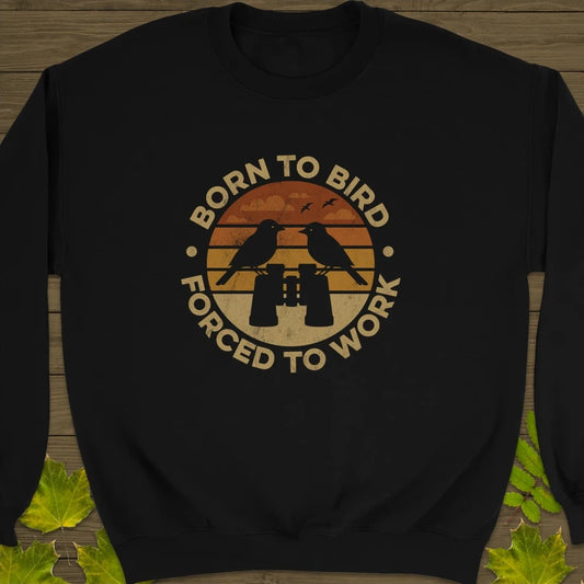 Born To Bird Crewneck Sweatshirt Black