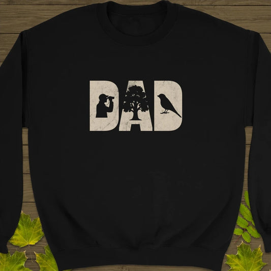DAD Birder Sweatshirt Black