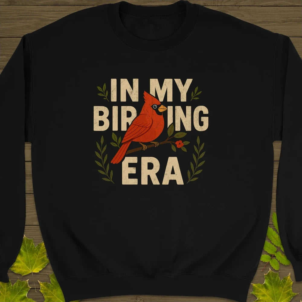 Birding Era Crewneck Sweatshirt Black