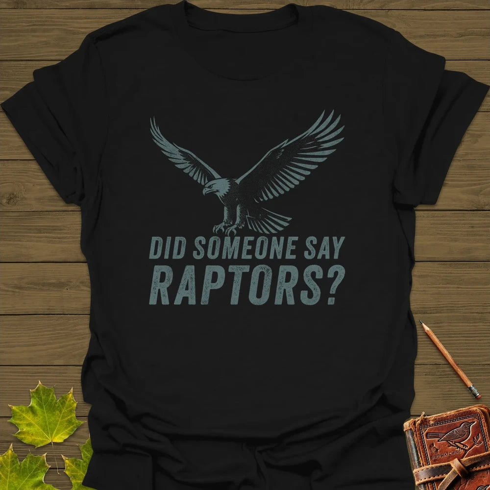 Say Raptors T-Shirt Black