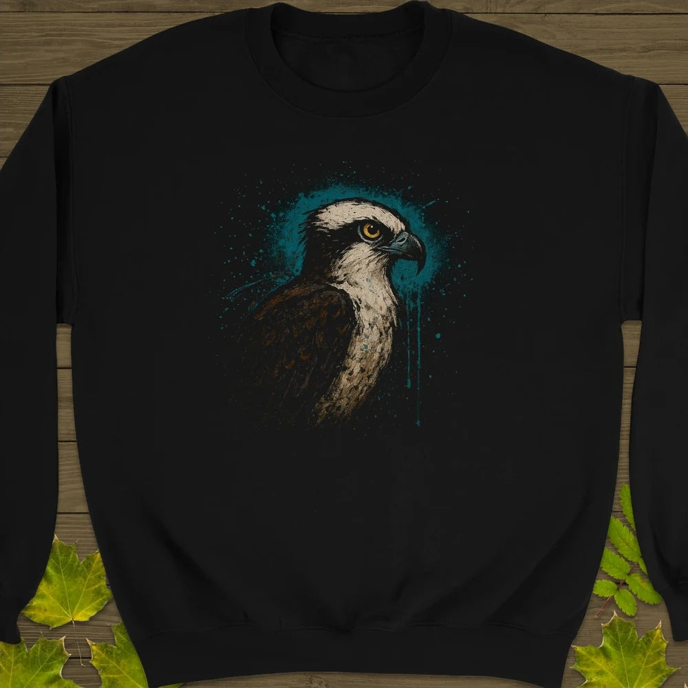 Osprey Art Crewneck Sweatshirt Black