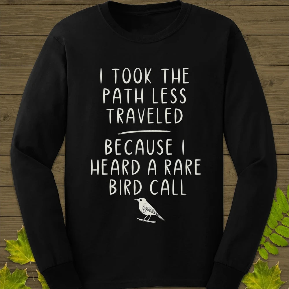Path Less Traveled Long Sleeve Black