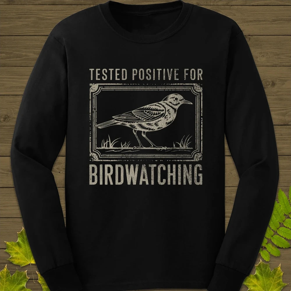 Tested Positive Long Sleeve Black