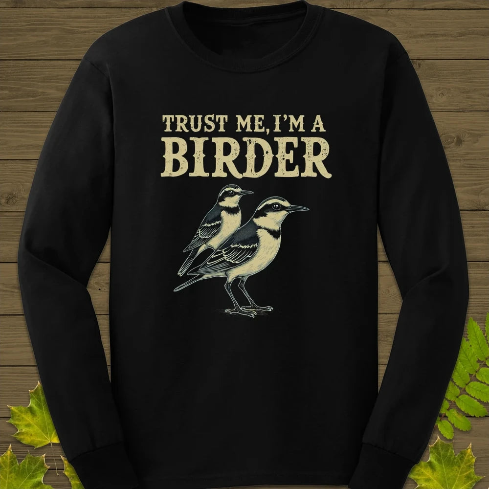 Trust Me Long Sleeve Black