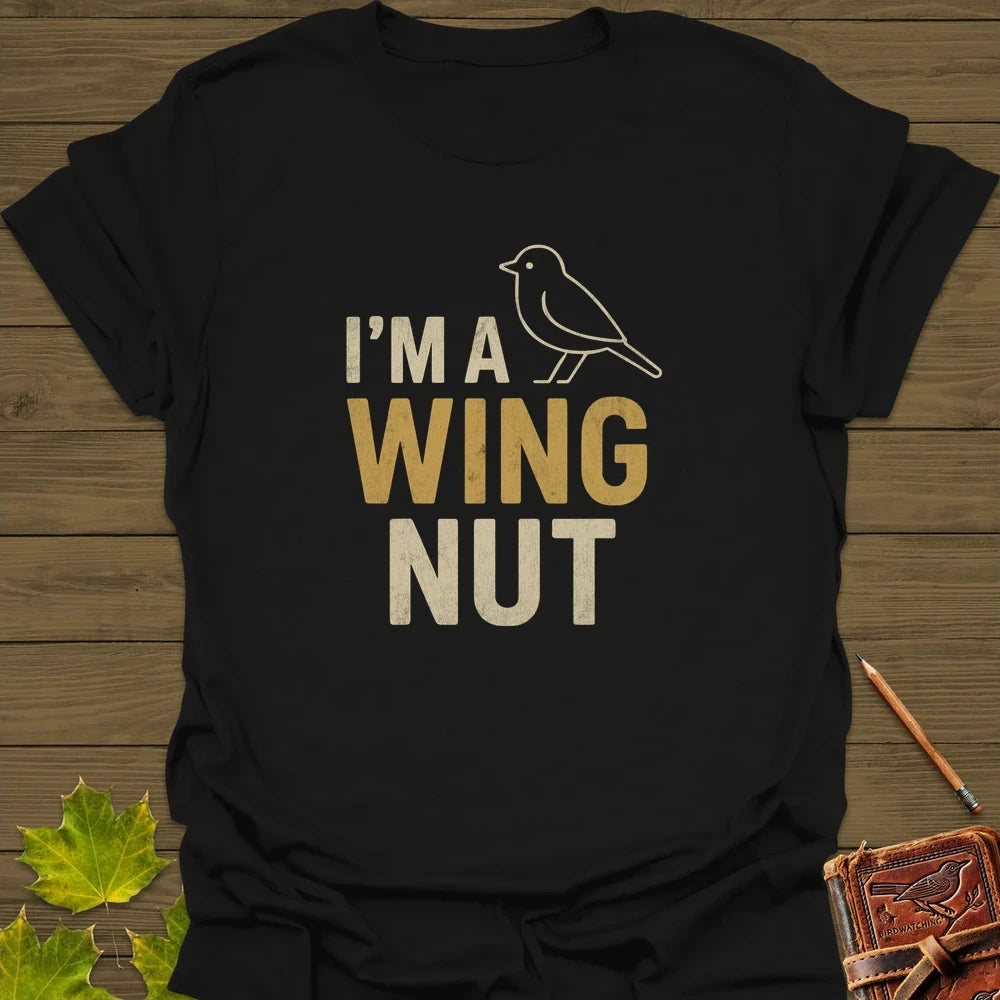 Wing Nut T-Shirt Black