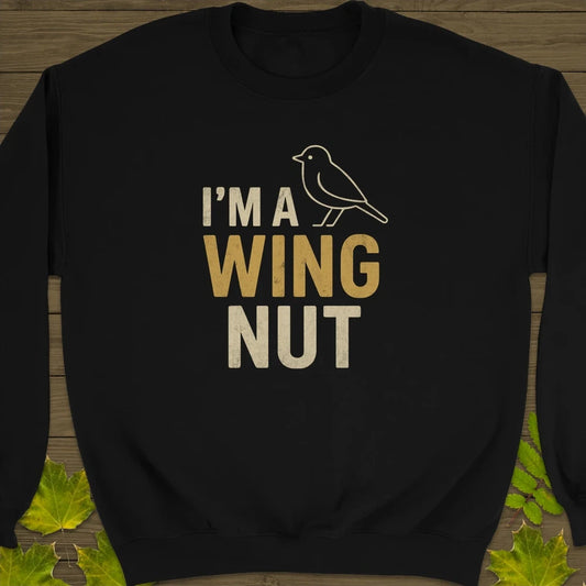 Wing Nut Crewneck Sweatshirt Black