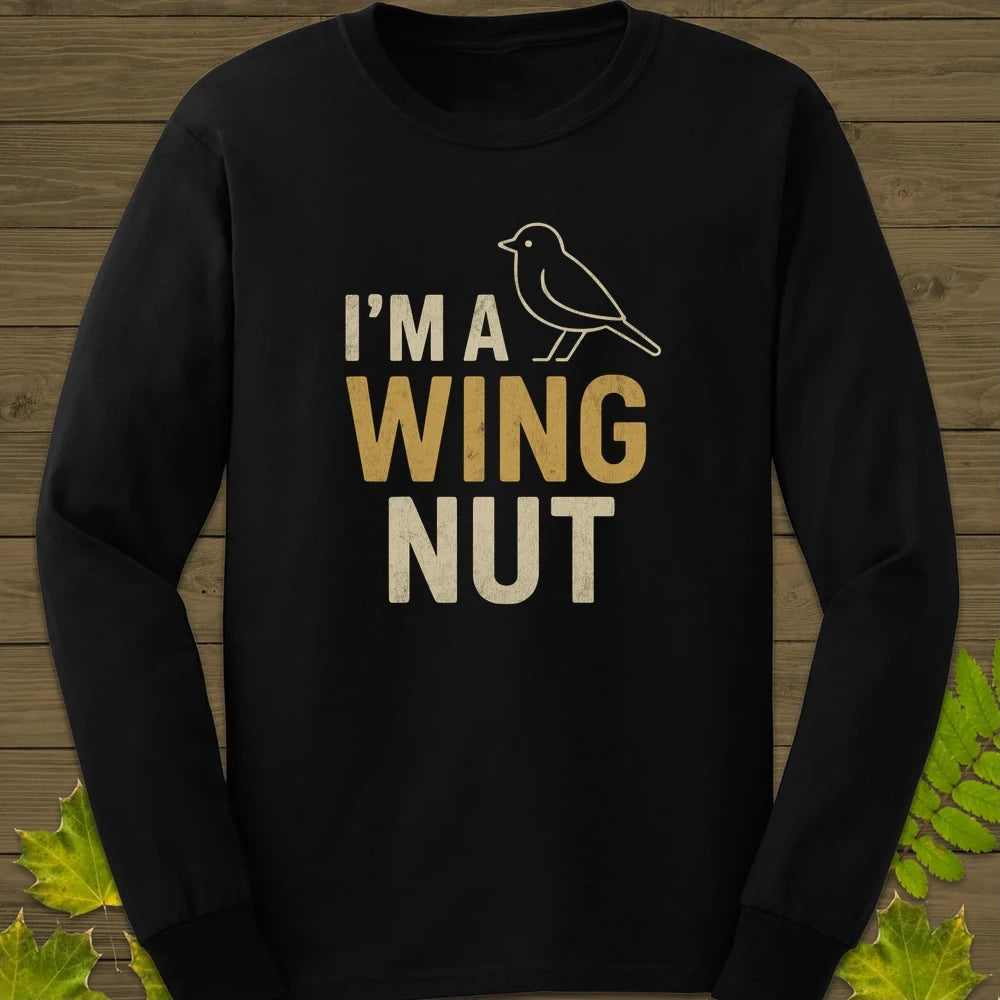 Wing Nut Long Sleeve Black