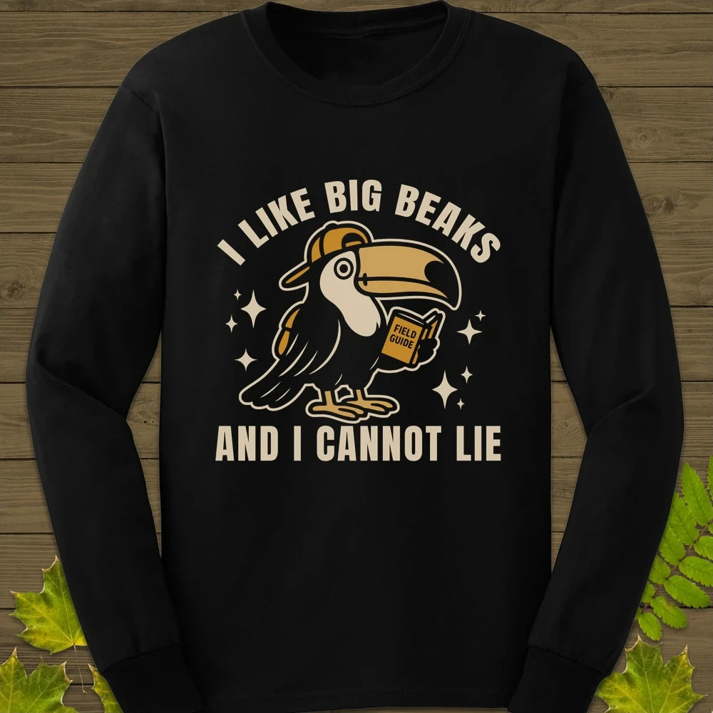 Big Beaks Long Sleeve Black