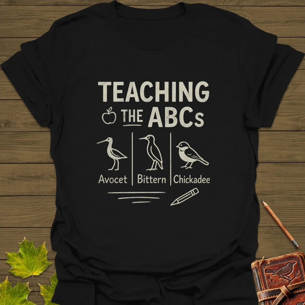 Teaching The ABCs T-Shirt Black