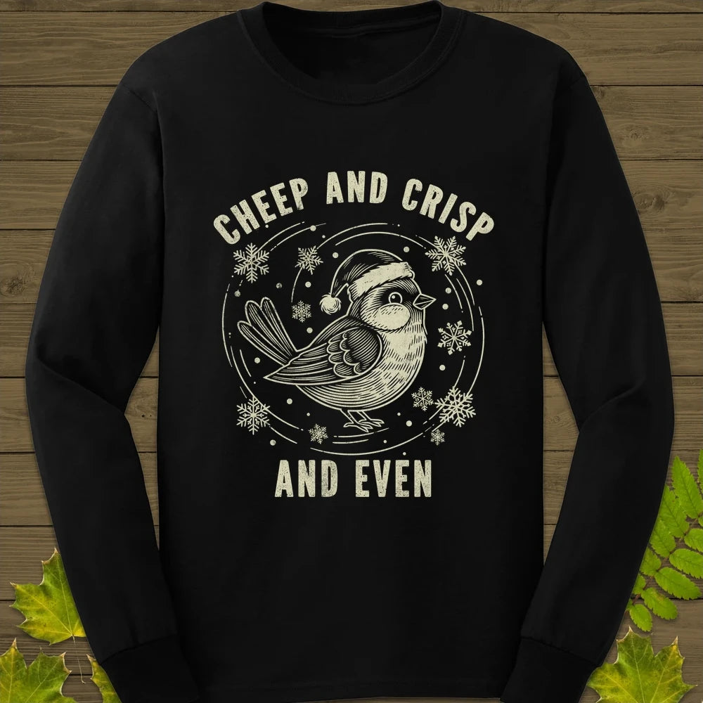 Cheep And Crisp Long Sleeve Black