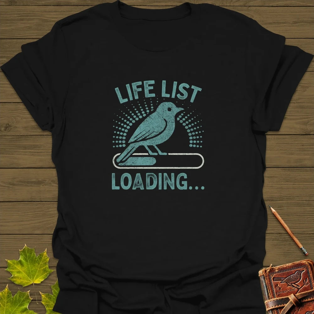Life List Loading T-Shirt Black