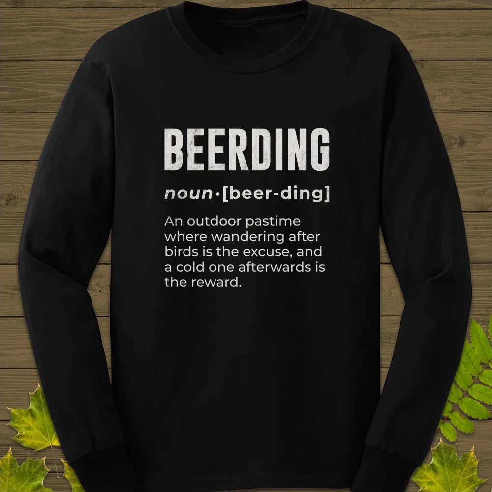 Beerding Definition Long Sleeve Black