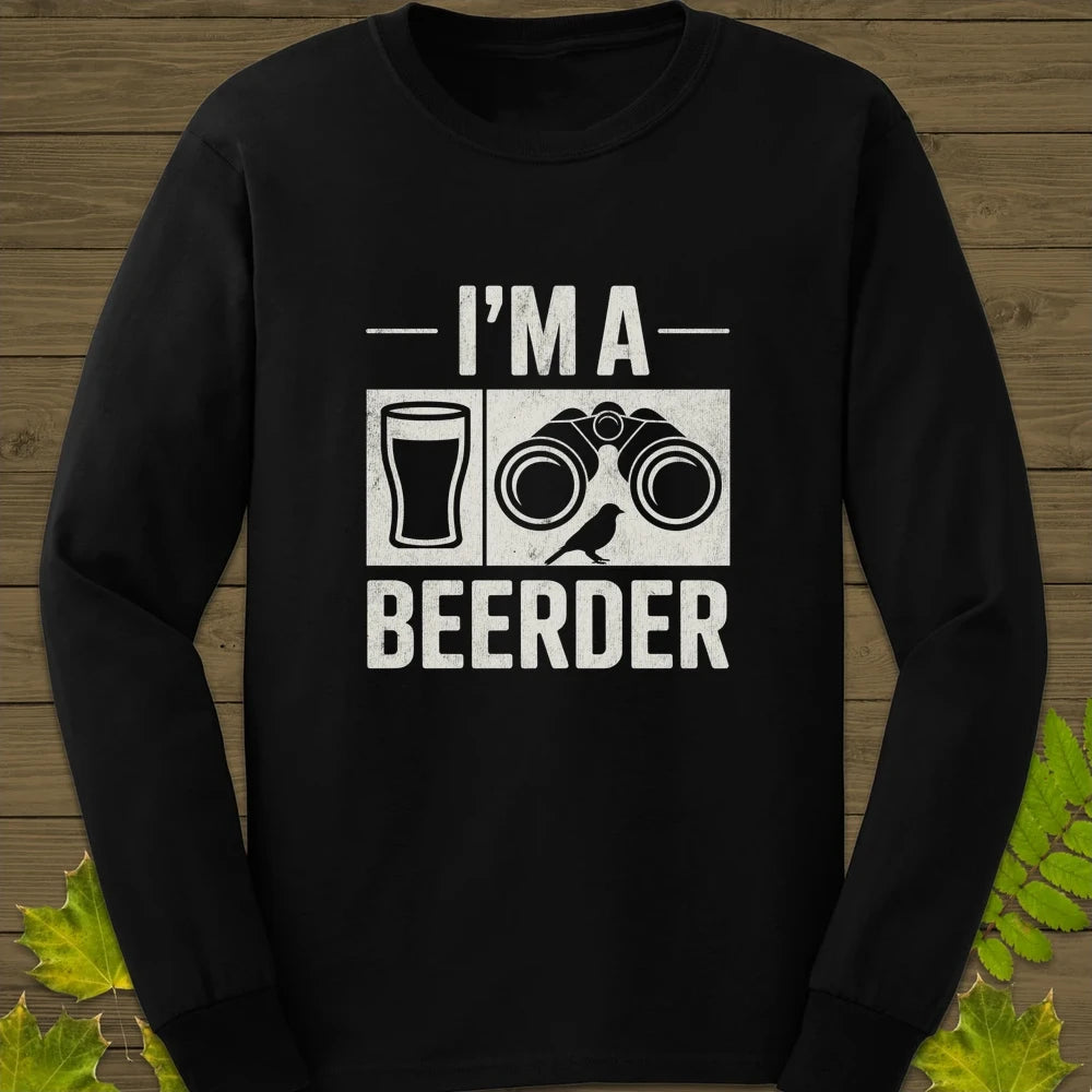 I'm A Beerder Long Sleeve Black