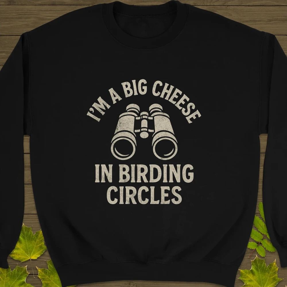 Big Cheese Crewneck Sweatshirt Black