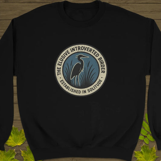 Elusive Birder Sweatshirt Black