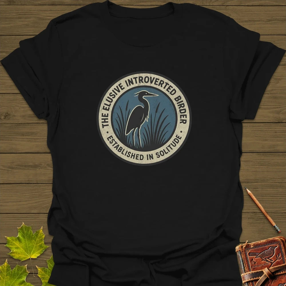 Elusive Birder T-Shirt Black