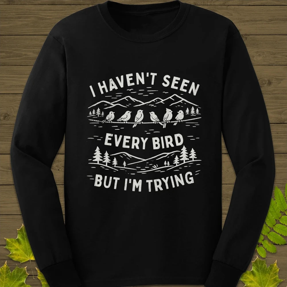 Every Bird Long Sleeve Black