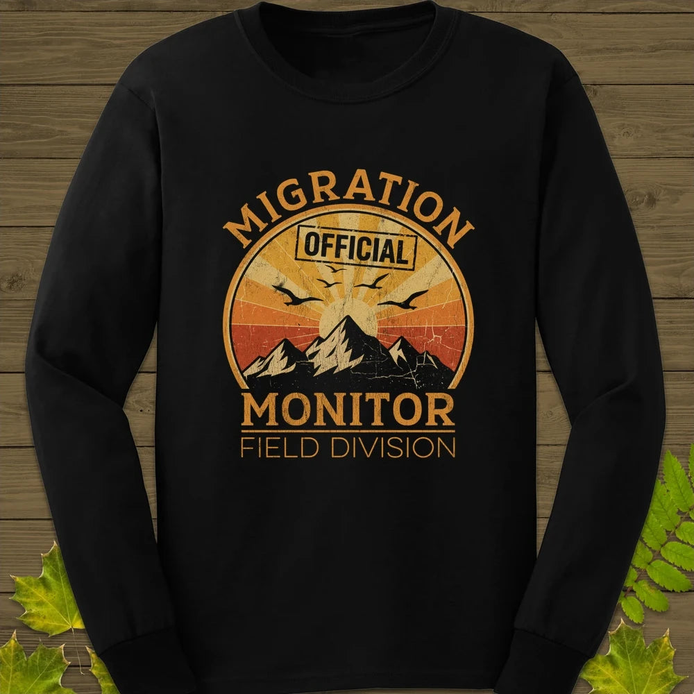 Migration Monitor Long Sleeve Black