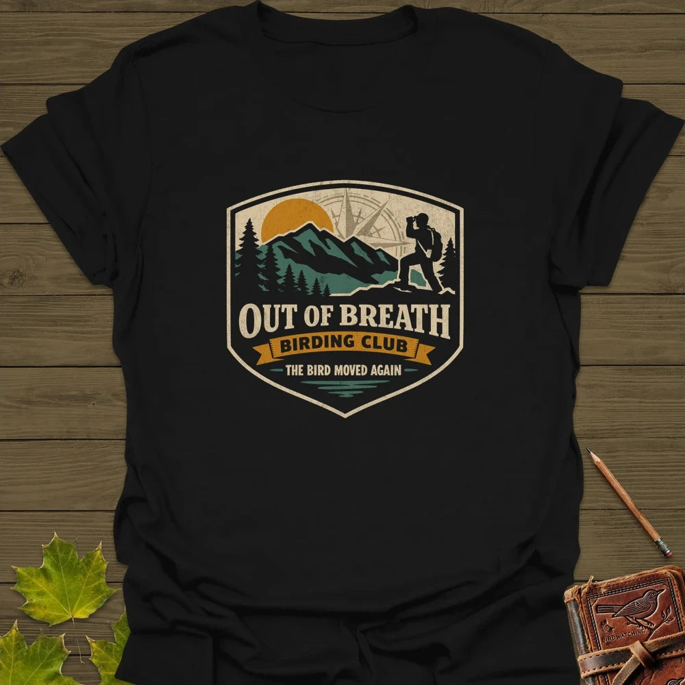 Out Of Breath T-Shirt Black