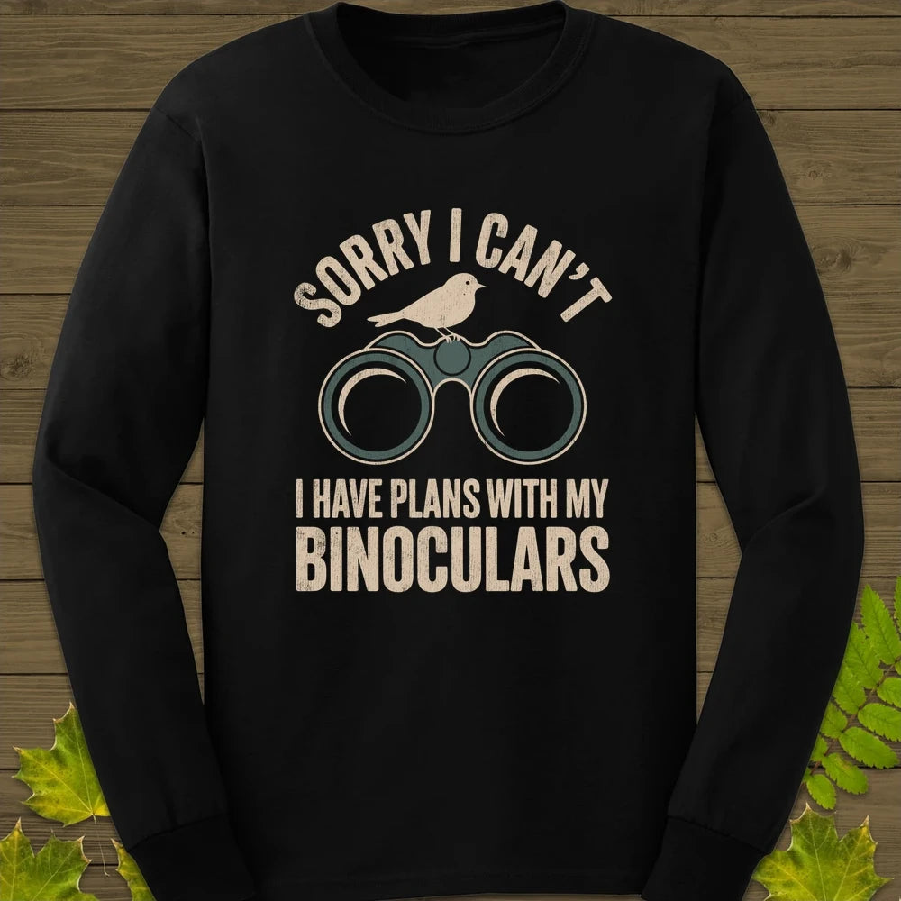 Binoculars Plan Long Sleeve Black