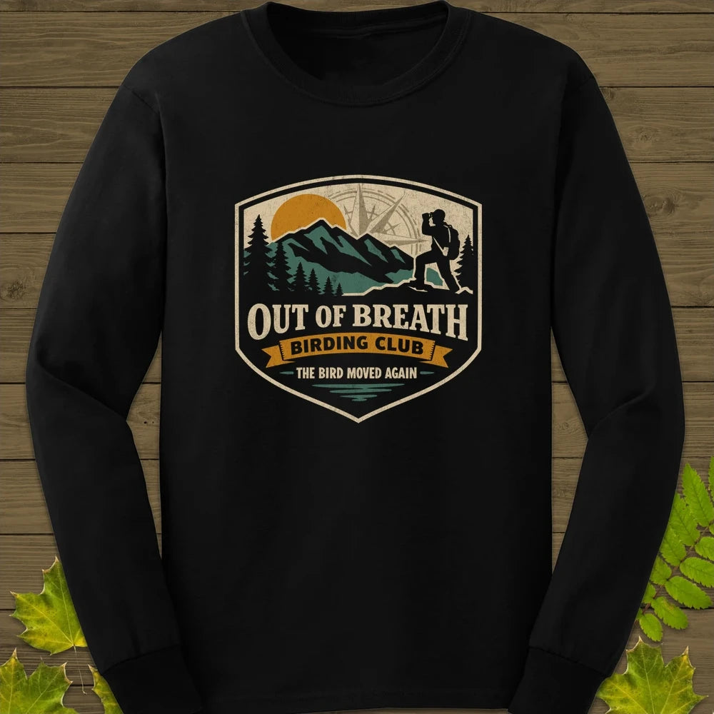 Out Of Breath Long Sleeve Black