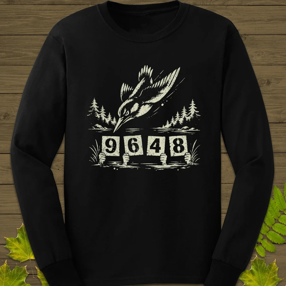 Kingfisher Dive Long Sleeve Black