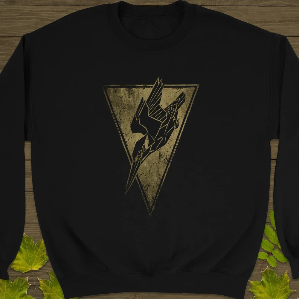 Kingfisher Badge Sweatshirt Black