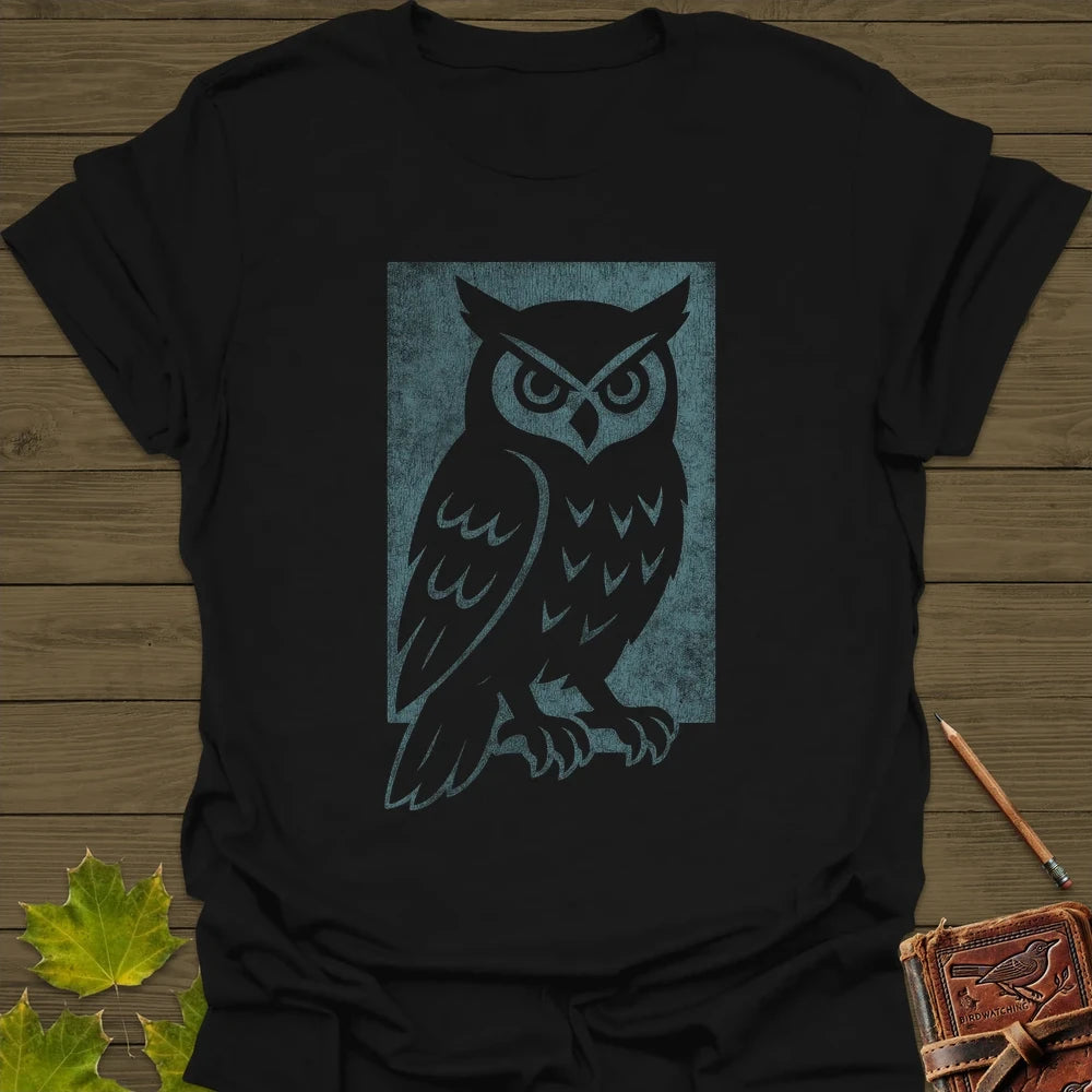 Shadow Owl T-Shirt Black