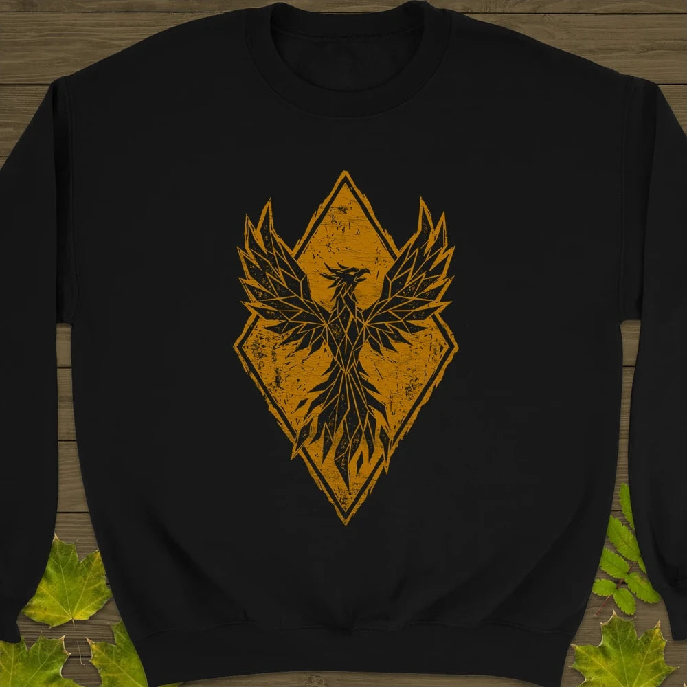Phoenix Rising Sweatshirt Black