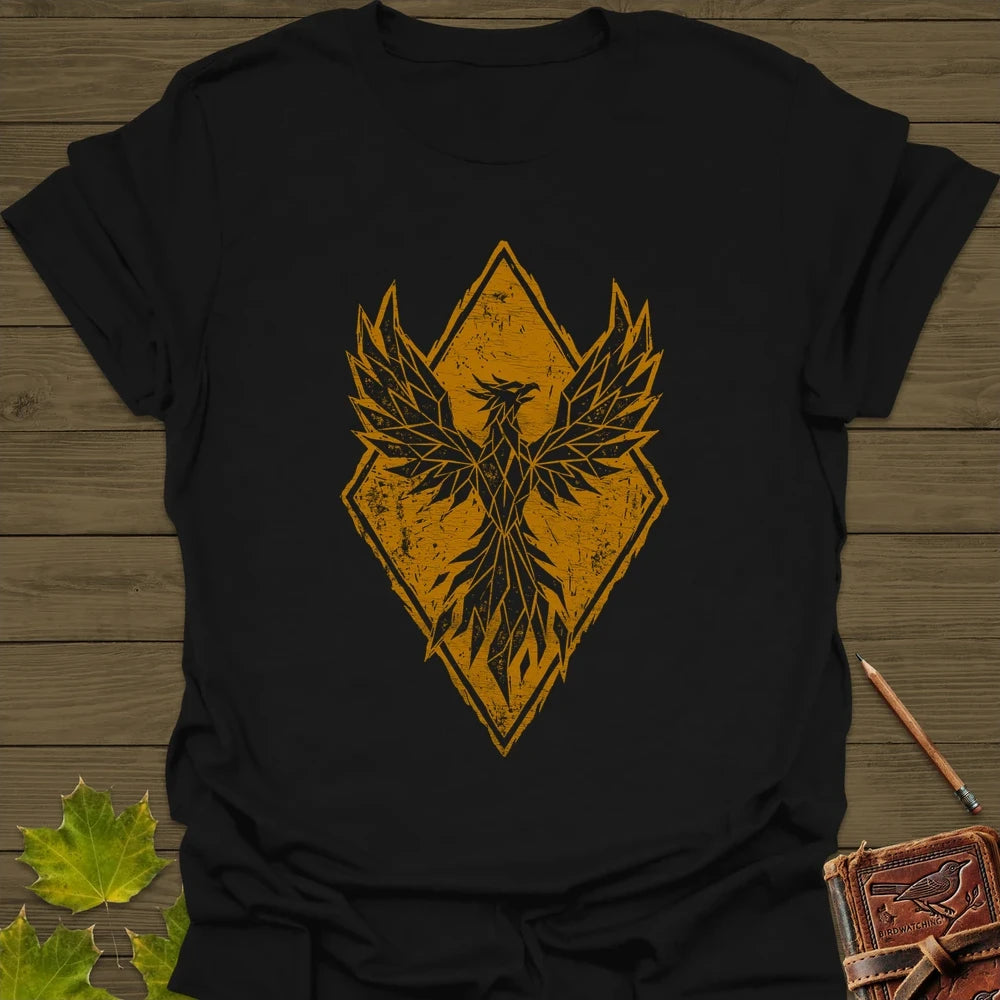 Phoenix Rising T-Shirt Black