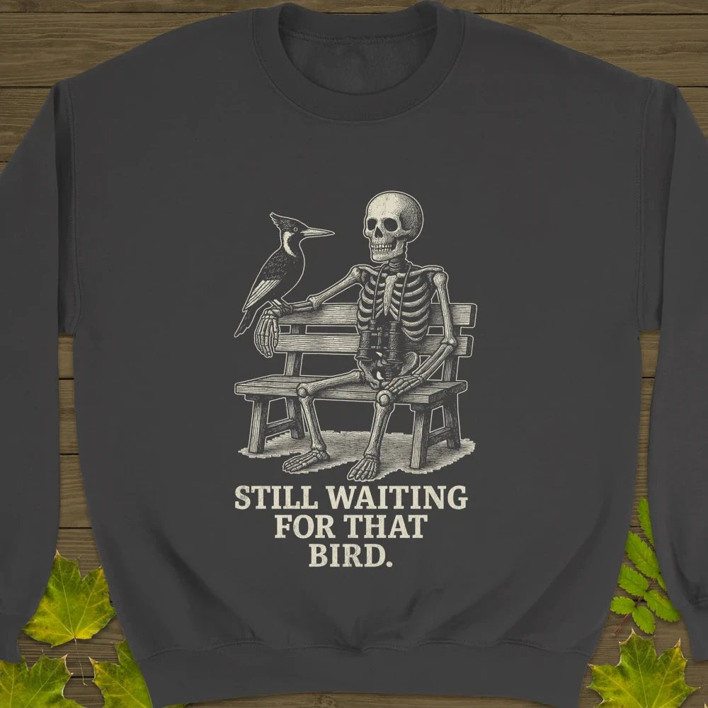 Still Waiting Crewneck Sweatshirt Charcoal
