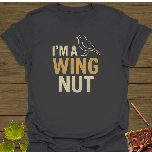 Wing Nut T-Shirt Charcoal