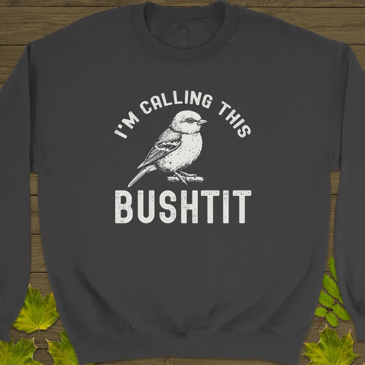 Calling This Bushtit Crewneck Sweatshirt Charcoal