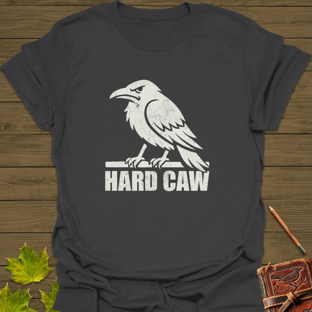 Hard Caw T-Shirt Charcoal