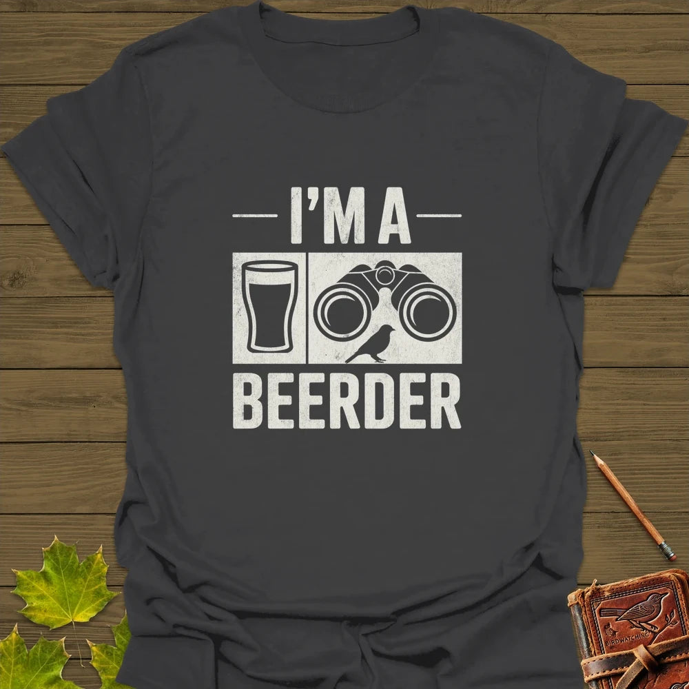 I'm A Beerder T-Shirt Charcoal