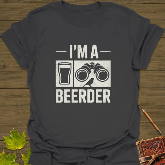 I'm A Beerder T-Shirt Charcoal