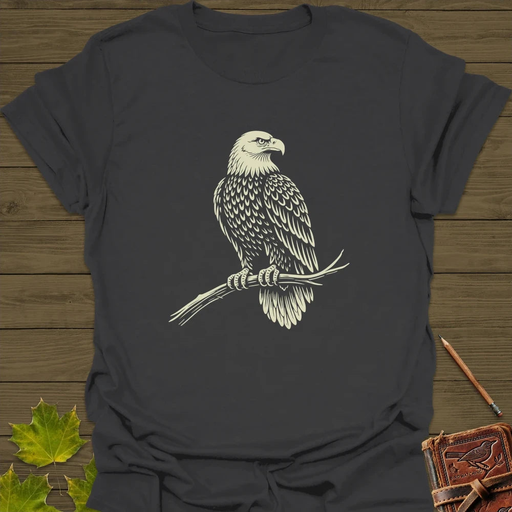 Majestic Perch T-Shirt Charcoal
