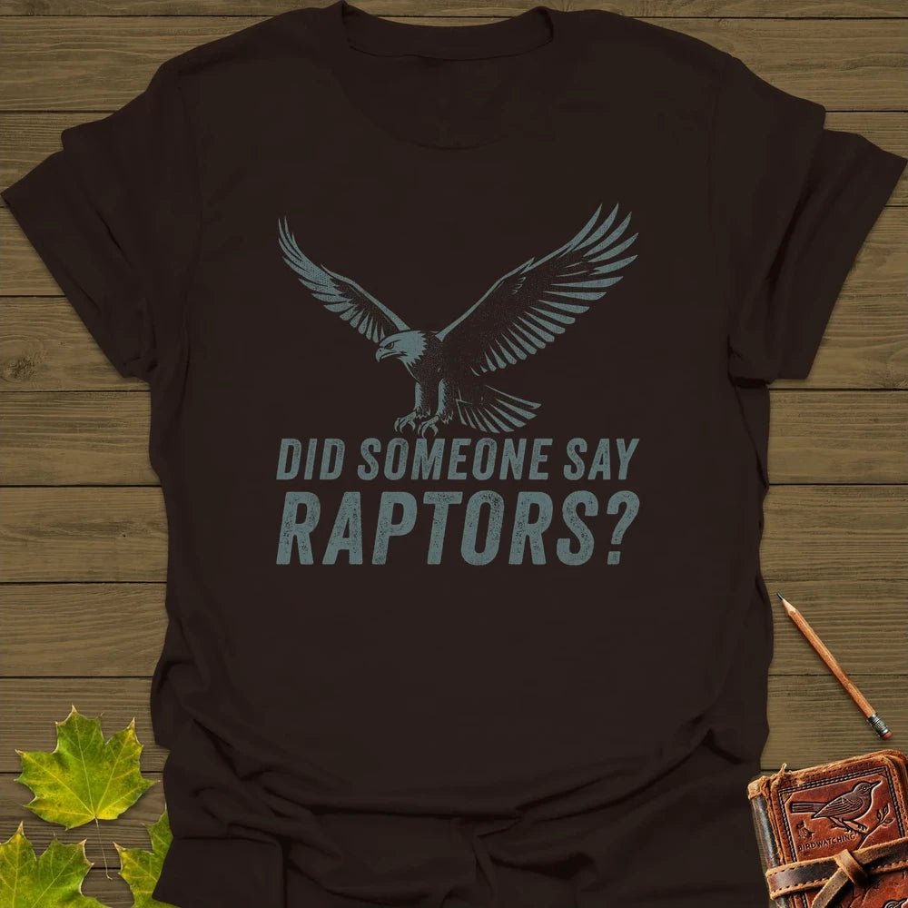 Say Raptors T-Shirt Dark Chocolate