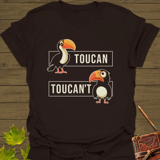 Toucan't T-Shirt in Dark Chocolate