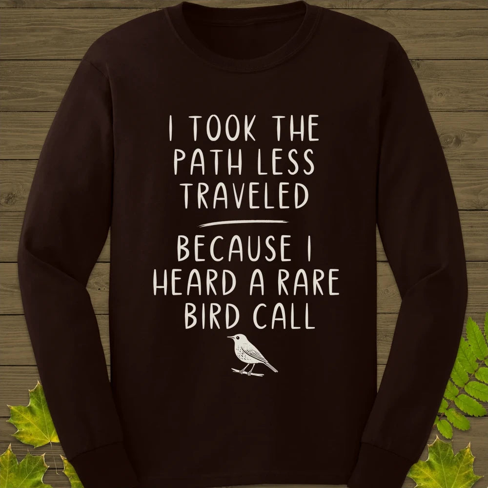 Path Less Traveled Long Sleeve Dark Chocolate