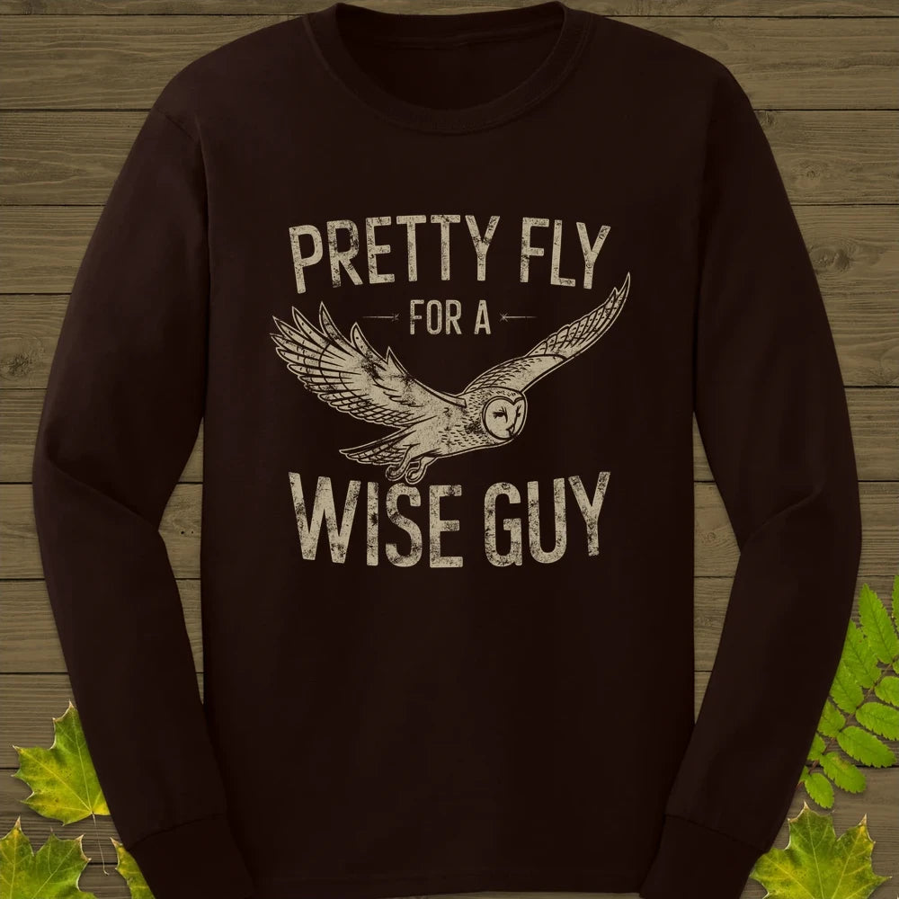 Pretty Fly, Wise Guy Long Sleeve Dark Chocolate