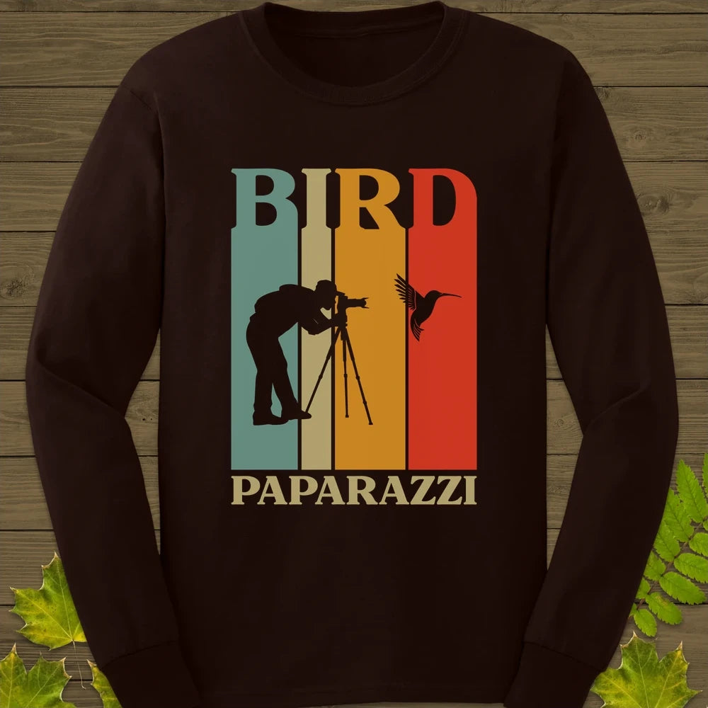 Bird Paparazzi Long Sleeve Dark Chocolate