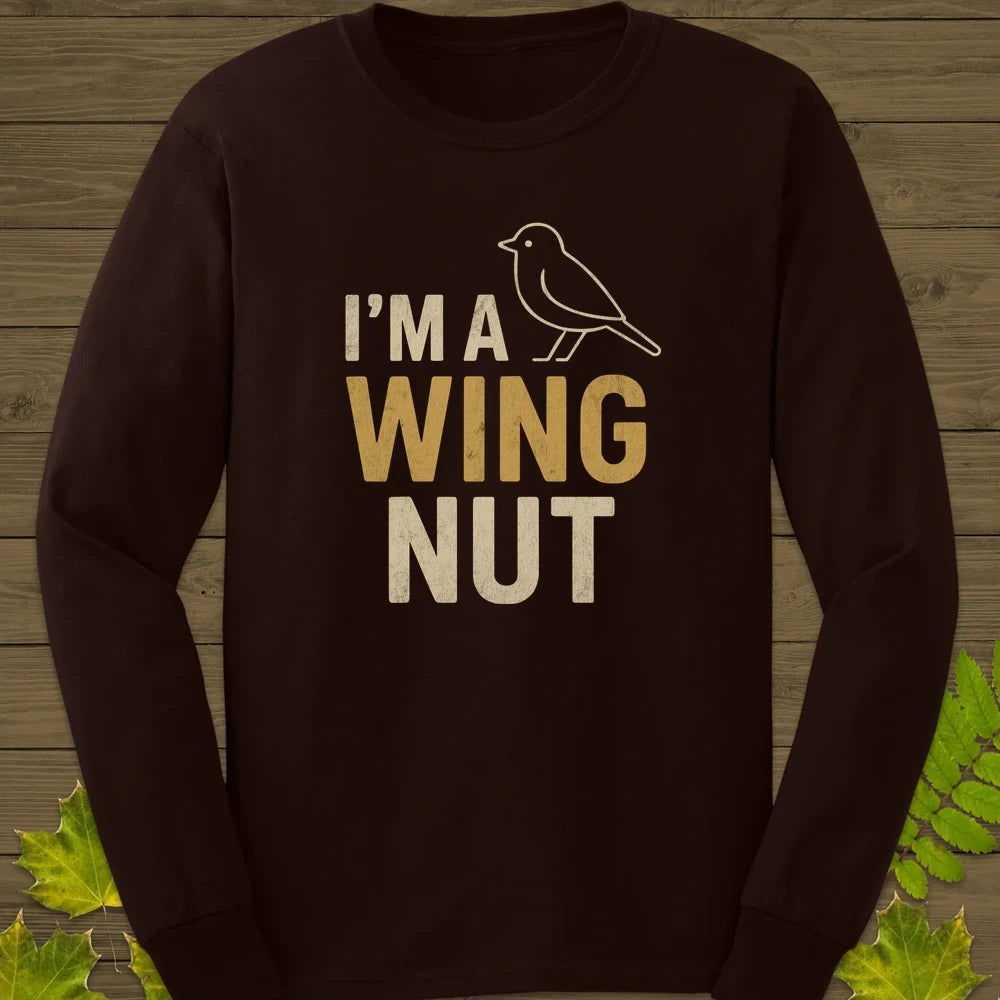 Wing Nut Long Sleeve Dark Chocolate