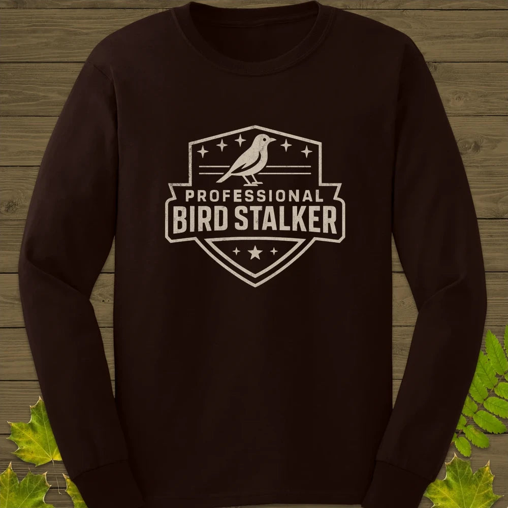 Bird Stalker Long Sleeve Dark Chocolate
