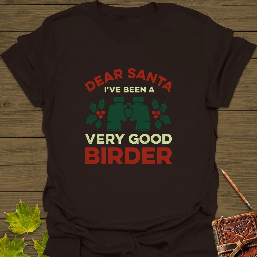 Dear Santa T-Shirt Dark Chocolate