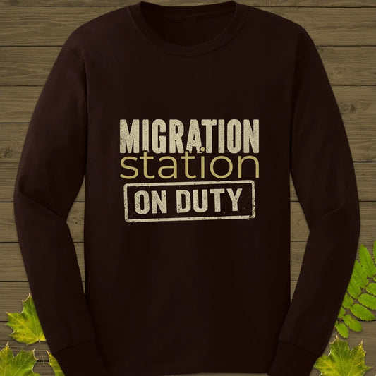 Migration Station Long Sleeve Dark Chocolate