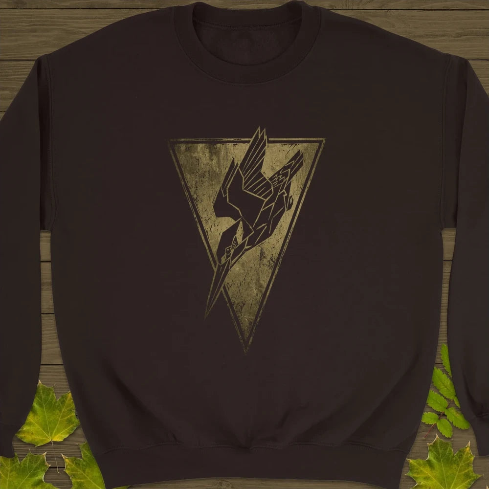 Kingfisher Badge Sweatshirt Dark Chocolate