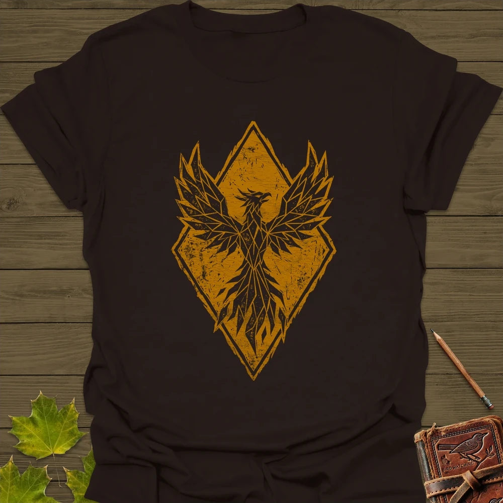 Phoenix Rising T-Shirt Dark Chocolate