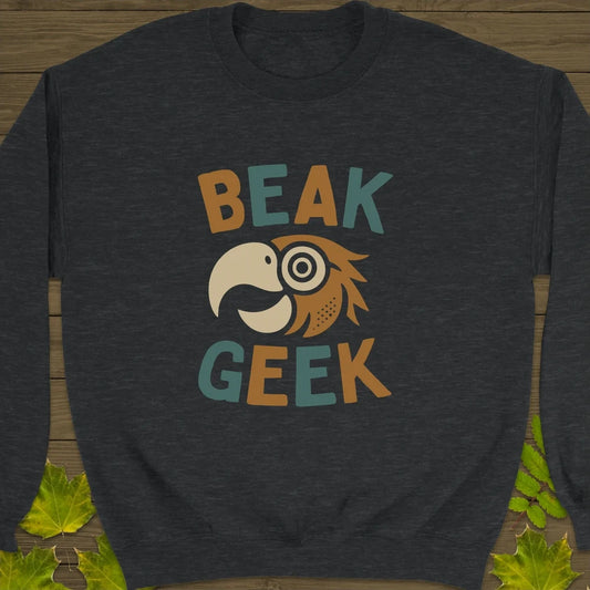 Beak Geek Sweatshirt Dark Heather